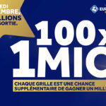 Super tirage EuroMillions : pluie de 100 millionnaires garantis le vendredi 22 novembre pour les 20 ans !