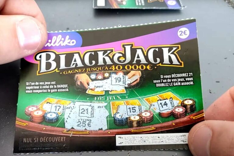 Ticket à gratter Black Jack : 40 000 € remporté à Guingamp dans les Côtes-d’Armor