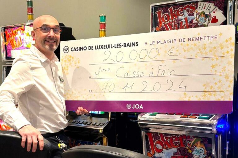 Luxeuil-les-Bains : 20 000€ remporté casino sur une machine qui ne cesse de distribuer des jackpots