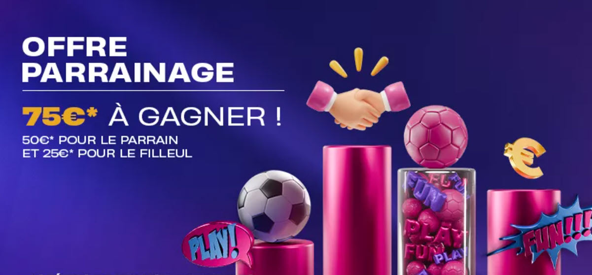 Offre de parrainage Vbet