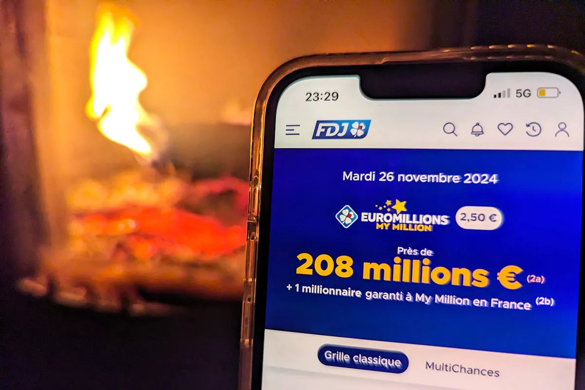 EuroMillions : malgré un record de participation, la cagnotte augmente à 208 millions d'euros