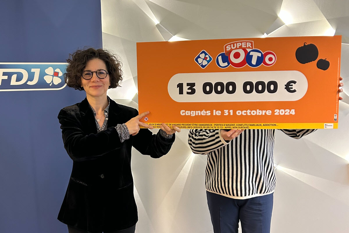 Super Loto Halloween : une retraité remporte 13 millions d'euros pour l'anniversaire de sa fille