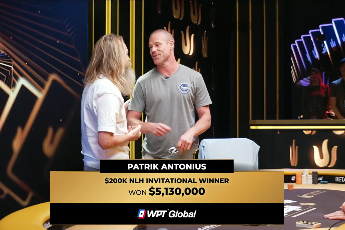 Patrik Antonius et Vladimir, le runner-up de ce tournoi Triton Series