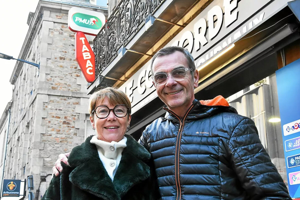 Nathalie et David Allain, les gérants du PMU Concorde de Vannes