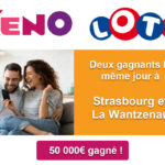 Keno et Loto : deux gagnants le même jour à Strasbourg et La Wantzenau pour 50 000€ de gains