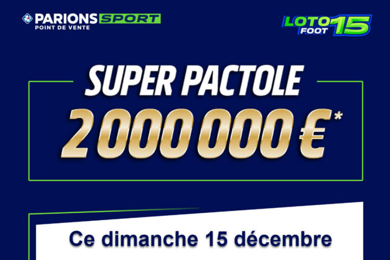 Pronostics Loto Foot du dimanche 15 décembre : pactole de 2 millions d’euros à gagner et 15 matchs à parier