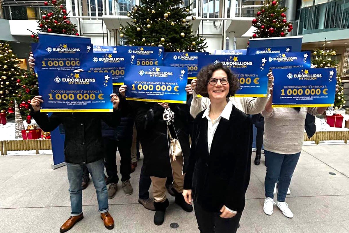 Les gagnants EuroMillions avec Isabelle Cesari, la responsable des Grands Gagnants