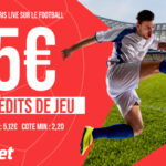 Olybet : 15€ de crédits de jeu à saisir aujourd’hui pour tous les paris foot