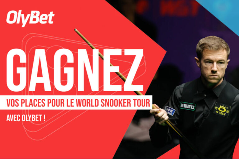 OlyBet vous invite au World Snooker Tour avec Jack Lisowski : gagnez vos places gratuitement