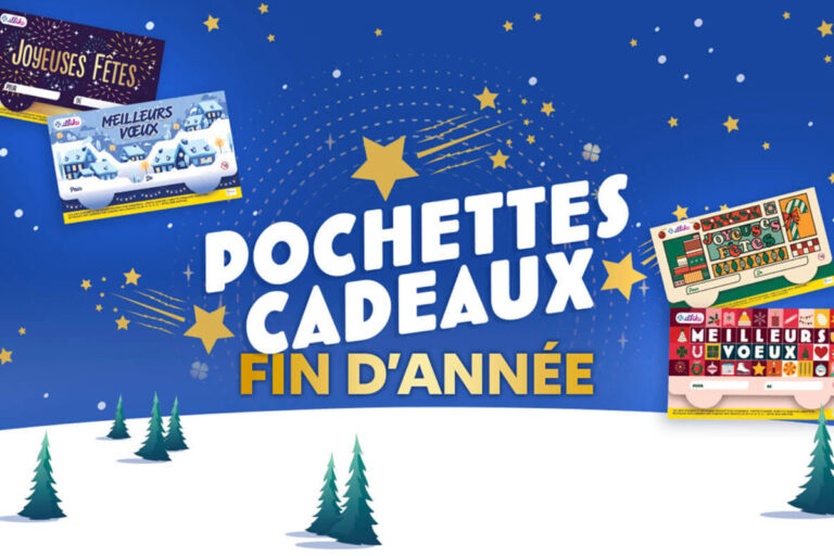 Nouvelles pochettes cadeaux illiko pour 2024 : l’idée originale pour les fêtes de Noël !