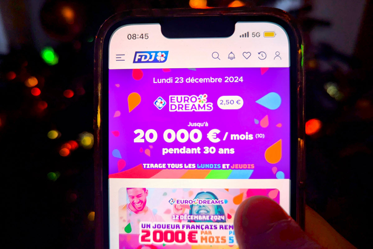 Tirage Eurodreams Fdj Du Lundi D Cembre Jackpot Maximum Et