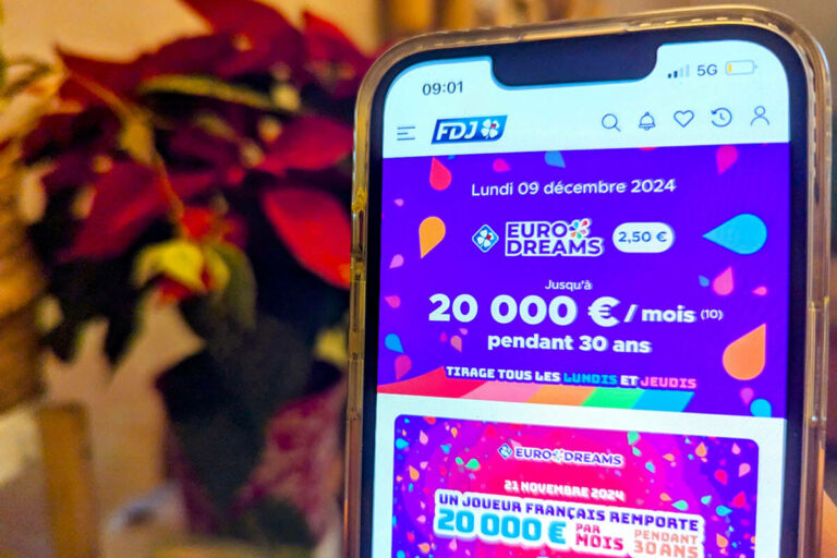 Résultat EuroDreams FDJ du lundi 9 décembre 2024 : le tirage est disponible