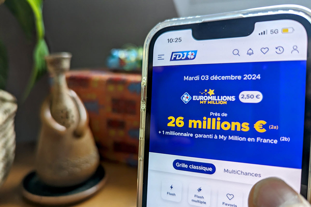 Résultat EuroMillions du 3 décembre déjà un millionnaire en France au