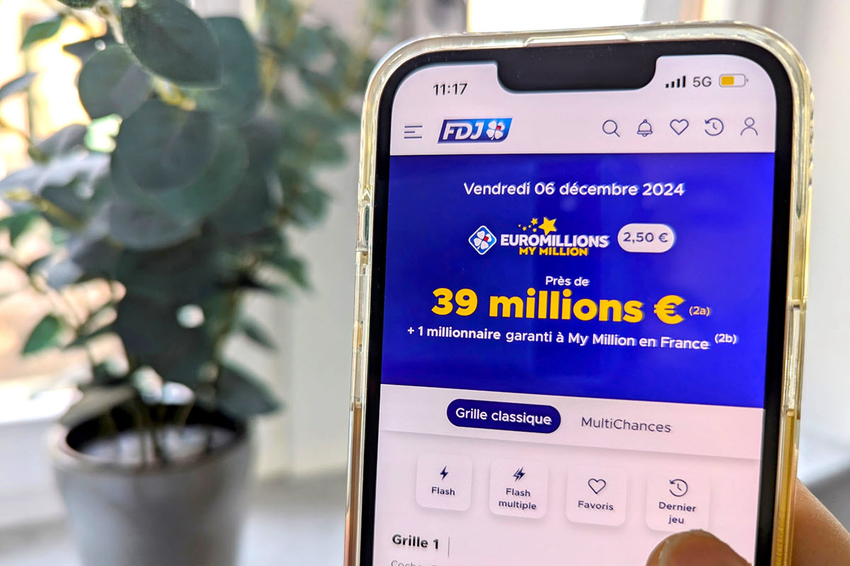 Résultat EuroMillions FDJ du vendredi 6 décembre le code My Million