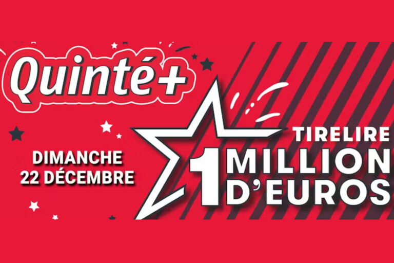 Tirelire Quinté PMU : 1 million d’euros ce dimanche 22 décembre + 100 000€ sur PMU.fr avec e E-Quinté