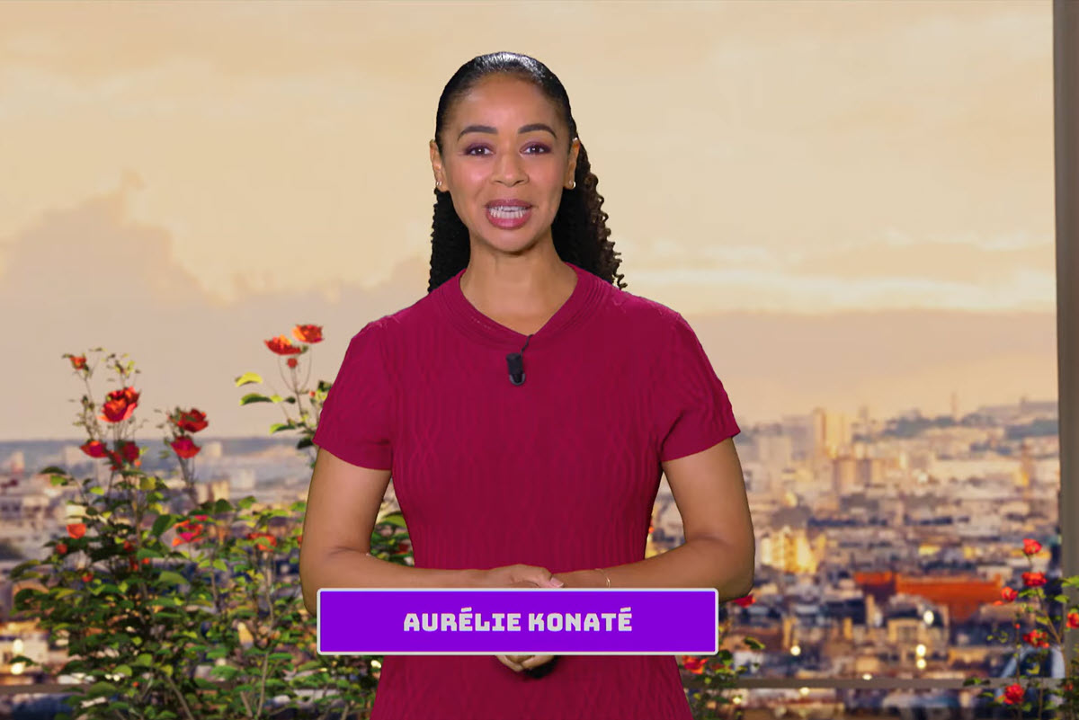 Aurélie Konaté, présentatrice phare de l'émission EuroDreams depuis 2024