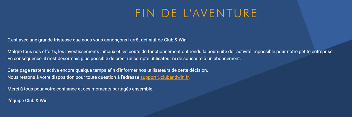 Fin de l'aventure pour Club&Win, le groupement EuroMillions