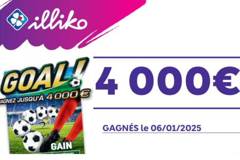 En Corse, un joueur transforme 1€ en 4 000€, il décroche le gros lot du ticket Goal !