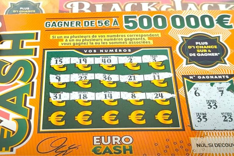 Près de Rennes, il gagne 100 000€ en grattant un ticket Cash