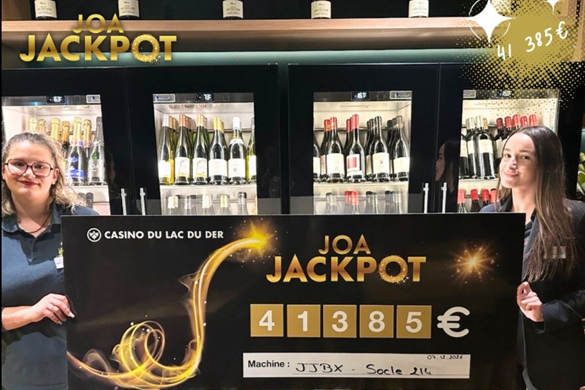 Jackpot de 41 000€ au Casino du Lac de Der