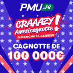 Prix d’Amérique sur PMU.fr : la Crazy Americagnotte propose 100 000 € à partager pour tous les parieurs