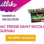 FD : Un grattage BlackJack pour une belle surprise, un joueur empoche 40 000€ à Haguenau