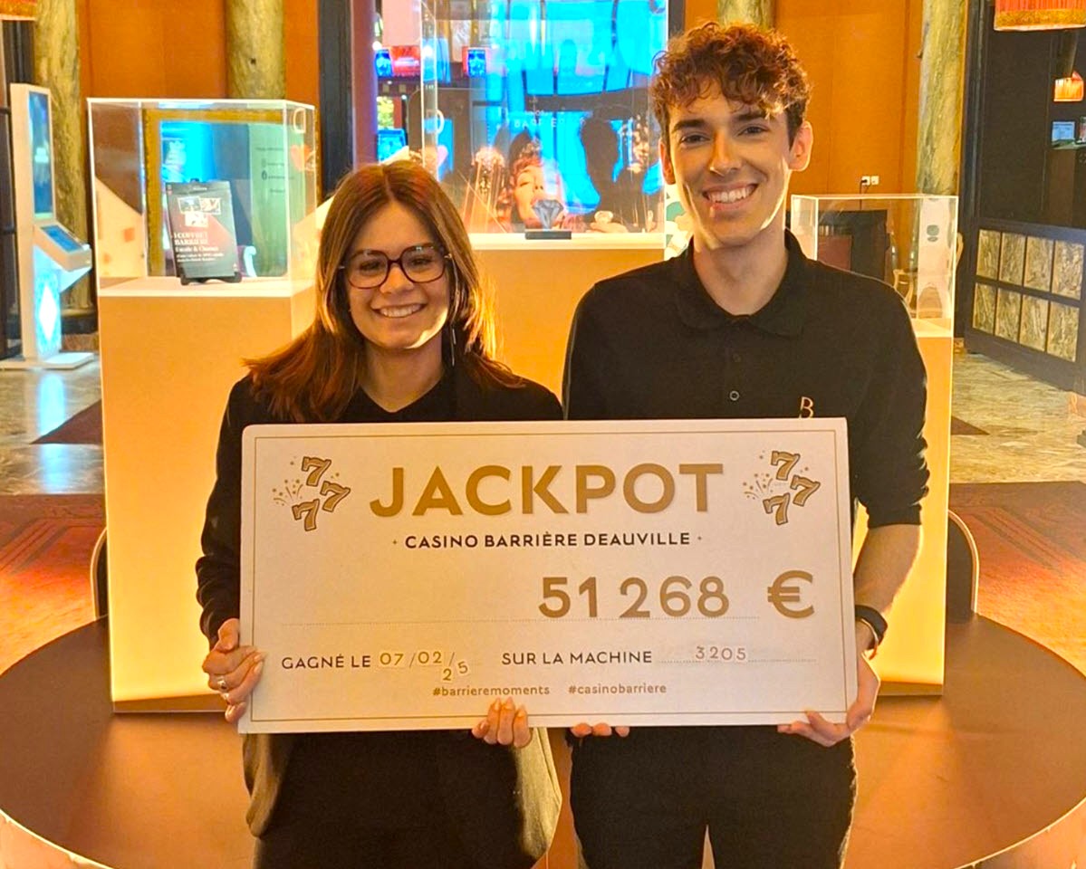 Un grand gagnant au Casino de Deauville remporte 51000€