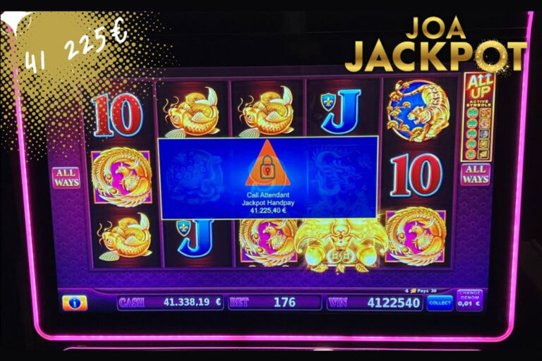 Casino du Lac du Der : un client gagne 41 225 €, le plus gros jackpot l’année