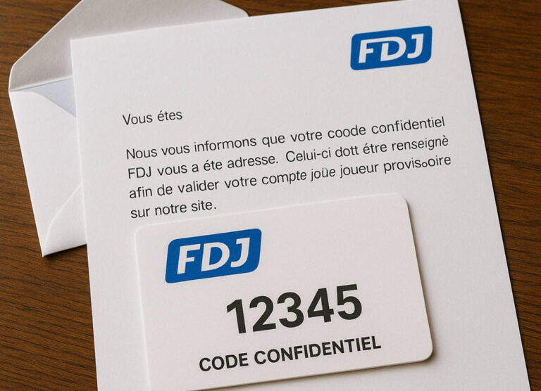 Courrier et code confidentiel FDJ : comment le recevoir ?