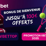 Code promo VBet : 100€ bonus + 10€ de freebets | Octobre 2025