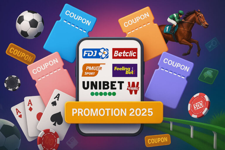 Code promo paris sportifs, poker et turf : la liste des promotions en cours | Avril 2025