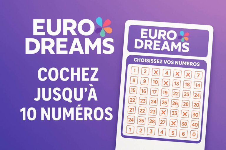 Grille Multiple EuroDreams : fonctionnement, prix, gains et comment jouer ?