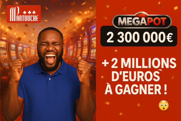 Partouche MegaPot : fonctionnement, gagnants et jackpot en cours | Mai 2025