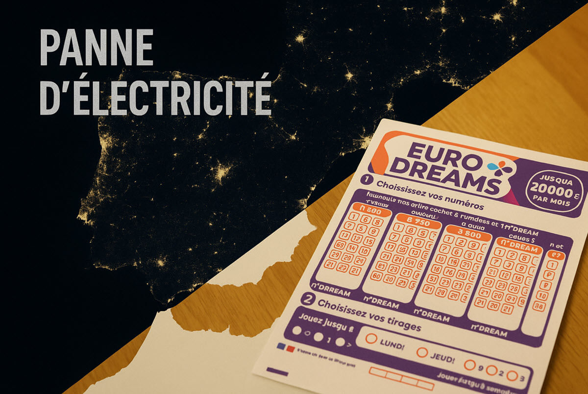EuroDreams : la panne géante en Espagne et au Portugal retarde le tiage