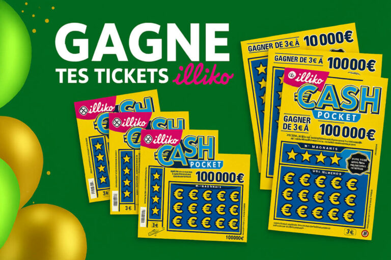 Cash Pocket : 15 tickets FDJ à gagner, le concours gratuit qui peut vous offrir 100 000€