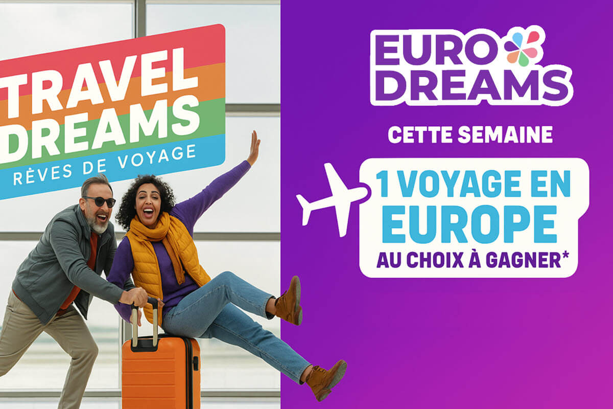 FDJ : jouer à EuroDreams jusqu'au 11 mai et gagner un voyage avec TravelDreams