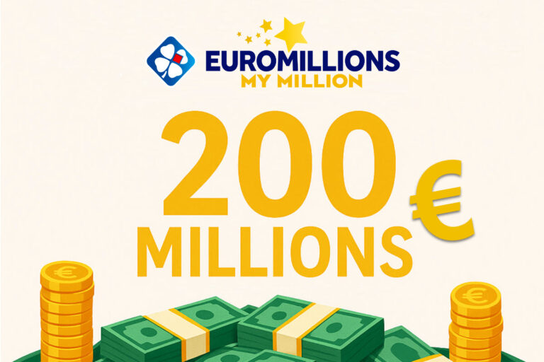 EuroMillions : ces rares jackpots à avoir dépassé 200 millions d’euros dans l’histoire !