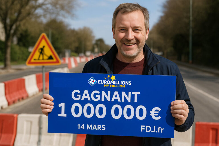 EuroMillions : Il gagne 1 million d’euros grâce à une rue en travaux : l’incroyable destin de ce gagnant