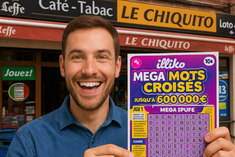FDJ : un ticket à 10€ qui change une vie, 600 000€ au Mega Mots Croisés pour un joueur près de Valenciennes