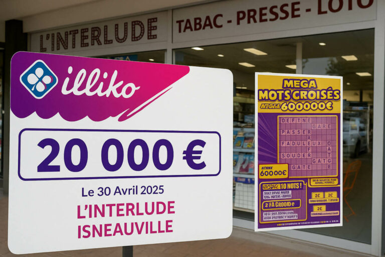 FDJ : un joueur normand mise 10 € au ticket Méga Mots Croisés et empoche 20 000 € à Isneauville