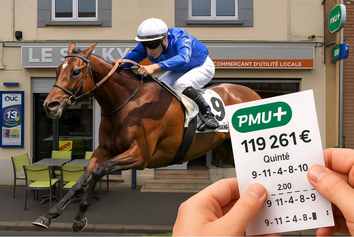 PMU : dans le Pas-de-Calais, il joue 1€ symbolique et remporte 119 000 € au Quinté+ !