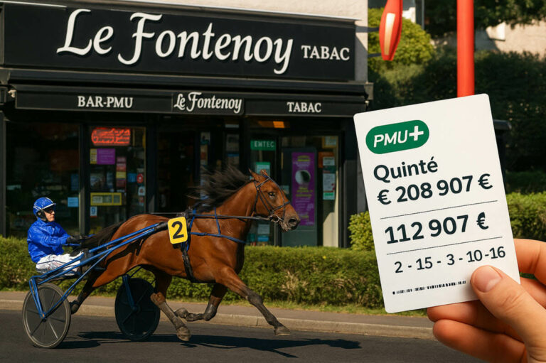 Coup de chance fou au Quinté+ : il décroche plus de 208 000 € dans un PMU du Cannet grâce à Hamigo !