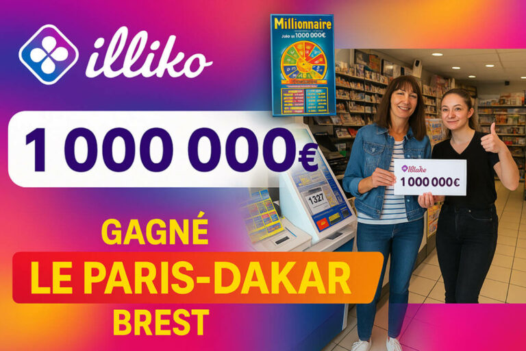 FDJ : la chance s’invite à Brest avec un million d’euros à la fin d’un grattage de Millionnaire
