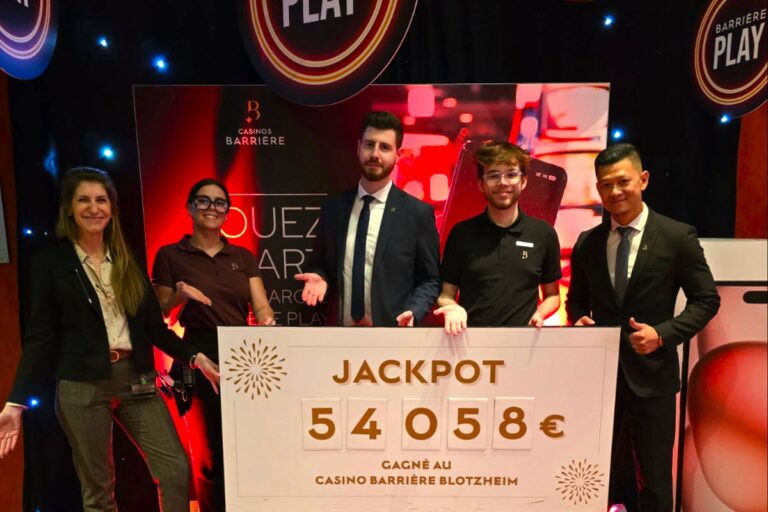 Casino de Blotzheim : plus de 54 000€ aux machines à sous, le plus gros jackpot de l’année dans ce casino alsacien !