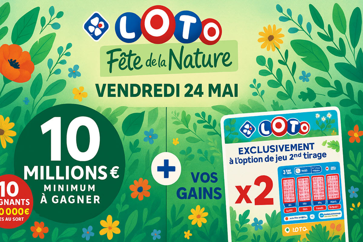 Loto Fête de la Nature : date et heure du tirage, gains, comment participer à ce tirage historique