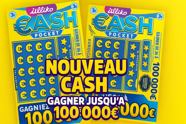 Cash Pocket : ce nouveau mini-ticket à gratter FDJ vous fait gagner jusqu’à 100 000€