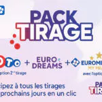 Les packs tirage FDJ maintenant disponible sur FDJ.fr pour jouer au Loto, à EuroMillions et EuroDreams