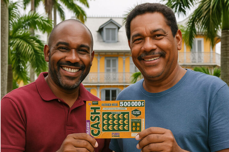 FDJ : deux amis achètent un ticket CASH pour se détendre et gagnent 500 000 € en Guyane !
