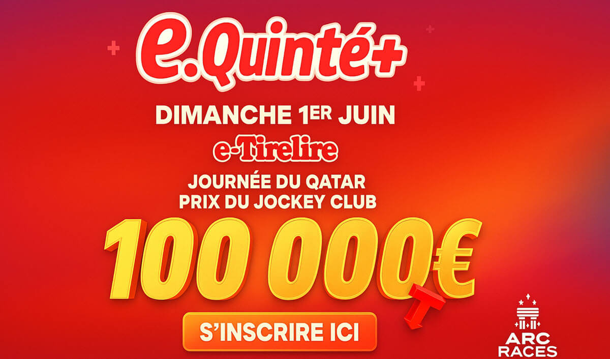 inscrivez-vous pour le e.Quinté+ du 1er juin et le Prix du Jockey Club