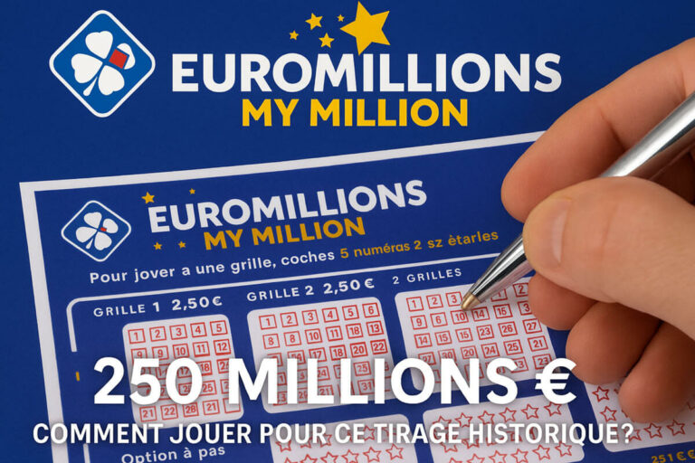 EuroMillions : comment jouer aujourd’hui pour ce nouveau jackpot record de 250 millions d’euros ?
